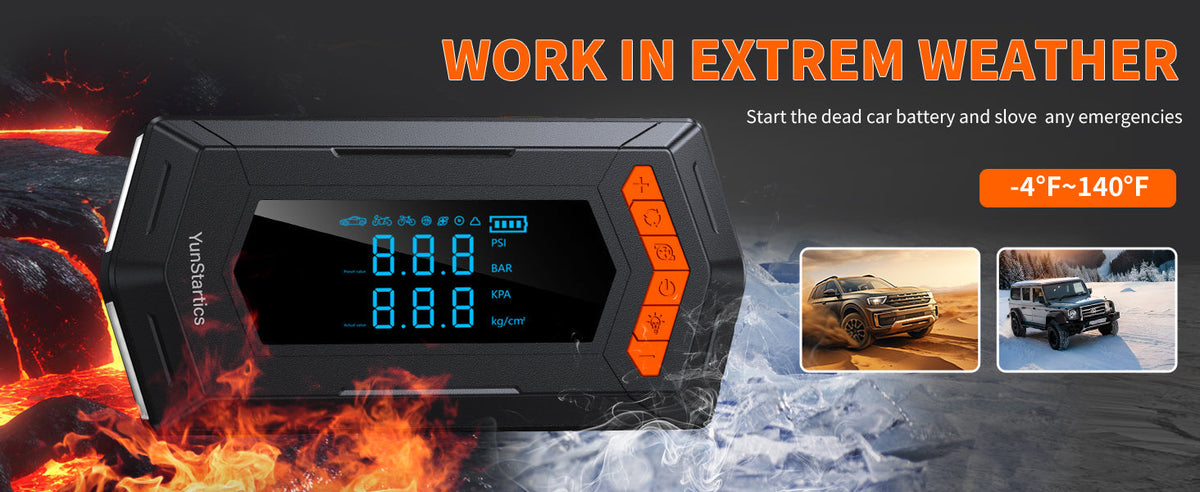 How To Jump Start A Car With a Portable Jump Starter